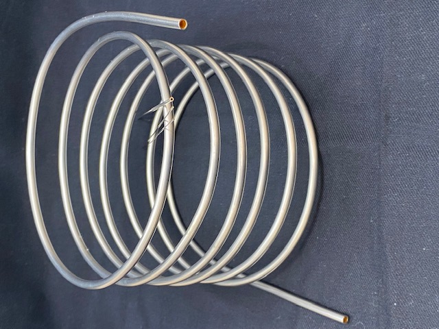 3mm5M長さステンレスパイプ内面金めっき